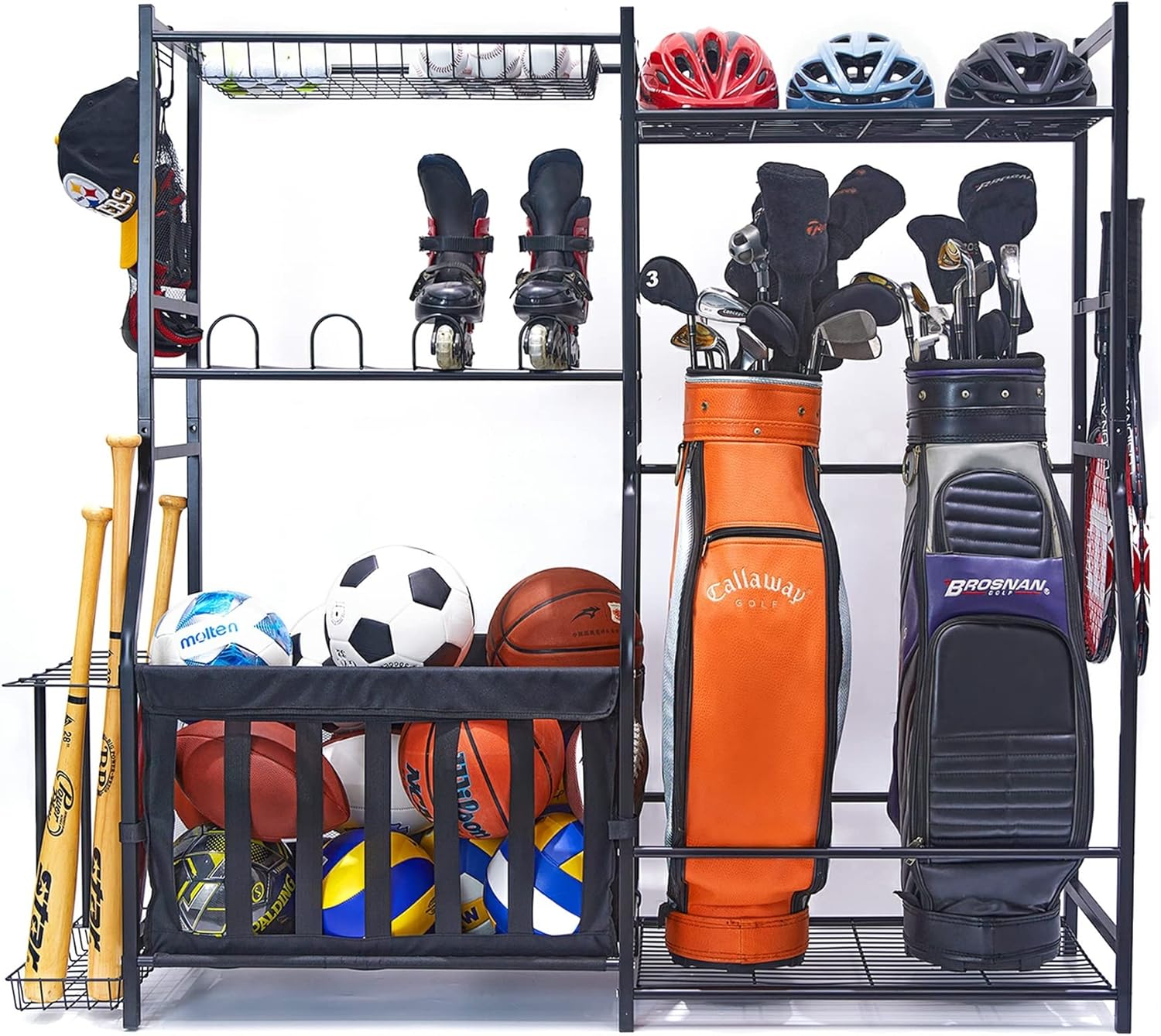 Golf Equipment Garage Storage - Stojak do przechowywania sprzętu sportowego w