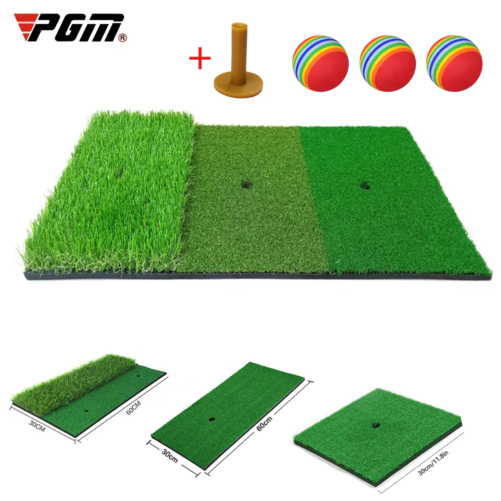 Golf Equipment Indoor - Mata do ćwiczeń golfa PGM, sztuczna