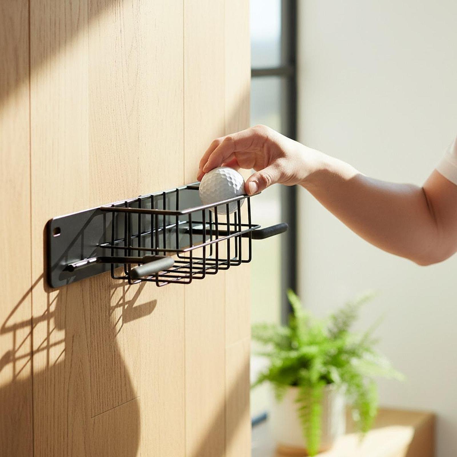 Uchwyt ścienny na sprzęt golfo – Golf Equipment Garage Storage recenzja i cena
