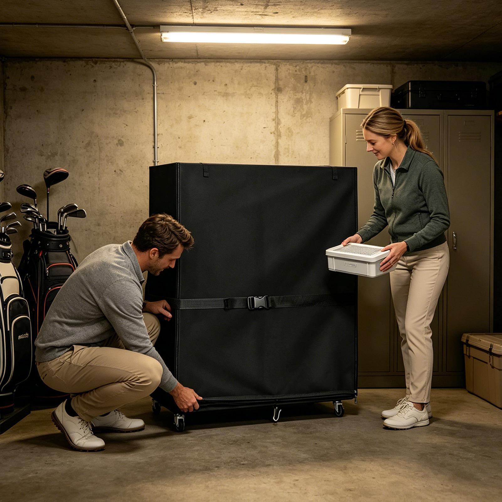 Pokrowiec na torbę golfową, oc – Golf Equipment Garage Storage recenzja i cena