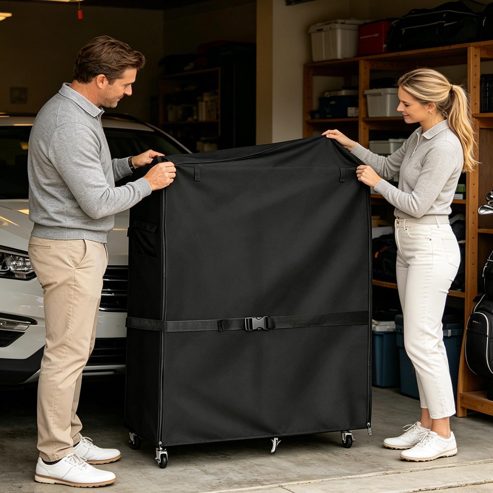 Pokrowiec na stojak na torby g – Golf Equipment Garage Storage recenzja i cena