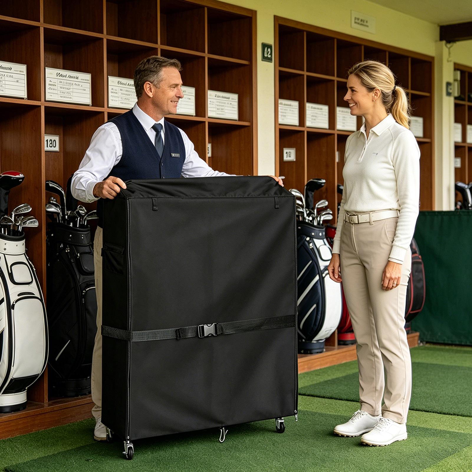 Pokrowce na stojaki do toreb g – Golf Equipment Garage Storage recenzja i cena
